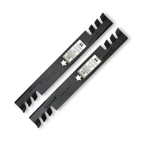 T TERRE 2-Pack Medium Lift Lawn Mower Blades for a  for a 46 Inch Mower Deck, 2PK 41-AYP-21-0003-QTY2